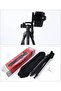 Camera Tripod with Phone Grip, Adjustable Height, 360° Ball Head, Lightweight Travel Stand, - 4