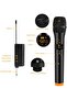 Wireless Microphone System – UHF Dual Handheld Dynamic Mics with Rechargeable Receiver - 5