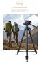 Camera Tripod with Phone Grip, Adjustable Height, 360° Ball Head, Lightweight Travel Stand, - 3