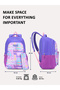 36L Goodvibes Backpack | 19 inches | Laptop Compatiable | Pencil Pouch |(Pink) - 7