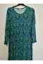 Summer, Long Sleeve, 90% Cotton, A-Line Dress - 4