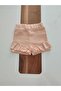 Butterfly Patterned Shorts with Shoulder Clips Summer Baby Girl Set - 3