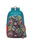 36L Fierce Backpack | 19 inches | Laptop Compatiable | Pencil Pouch |(Pink/Teal)
