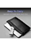 6 Angles Adjustable Aluminum Laptop Stand – Foldable Ergonomic Riser Holder for Desk/Table, - 6