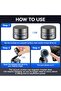 Vacuum Magnetic Suction Phone Holder - 360° Adjustable Foldable Suction Cup Car Mount, Compa - 6