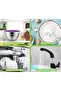 5-Piece Stainless Steel Mixing Bowl Set with Multicolor Lids - 4
