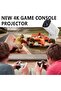 Retro Console Projector Built-In 10000 Plus Games with Classic Simulators Plug and Play Game - 7