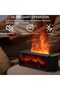 Mini Fireplace Diffuser for Essential Oils with 7 Color Flame Light, Ultrasonic Aromatherapy - 6