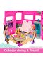 Barbie Dream Camper Vehicle Playset 60+ Pieces 2.5 Feet Tall with Rolling Wheels HCD46 - 2