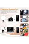 LED Video Light Panel, 2500-6500K Dimmable Camera Light with Clip Mount, 2000mAh Battery, for - 5