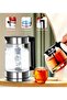 2-in-1 Electric Kettle 1500W with 2.0L Glass Kettle + 1L Teapot with Tea Strainer - 3