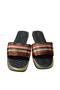 Women's Flat Thin Sole Patent Leather Slippers - 6