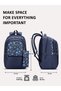 36L Aerospace Backpack | 19 inch | Laptop Compatiable | Raincover | Pencil Pouch |(Navy) - 7