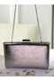 Platinum Shiny Patterned Stylish Women's Bag New Trend Chain Strap Pack Durable Graduation. 2026 Fashion - 4