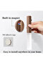 Modern Simple Bedside LED Wall Sconce, 8 x 5 x 21 cm, Brown, Wall Mount, 270° Rotatable - 7