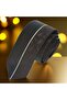 Black Brown Shawl Patterned Special Board Cut Slim Fashion Slim Tie