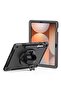 Cat-Cot 360 Rotation Three Layers Protection With Shoulder Strap, Samsung Galaxy Tab S9+/S9FE+/S10+