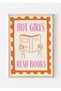 Natural Wood Framed Uv Printing Hot Girls Read Books Wall Painting – Modern & Stylish Wall Decor