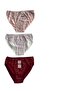 Kota Cotton Women's 3-Piece Assorted Bikini Panties - 7