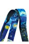 Starry Nights Wide Card Strap Name Badge Neck Strap Lanyard Phone Strap Horizontal Vertical Card Protector - 2