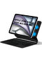 Magic Keyboard Case For iPad Air 13 inch M3 2025 M2 Pro 12.9 Smart Cover Folio Black