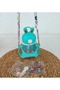 School Water Bottle with Rabbit Ears 700 ml with Sticker Gift 1 Pcs - 2