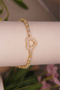 Xupi̇ng 316L Steel Gold Plated Bracelet Stainless – Tarnish and Water Resistant - 2