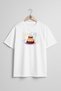 Oversize Birthday Cake Chest Design Unisex T-Shirt