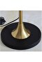 Modern Standing Floor Lamp with Fabric Lampshade – Tall Iron Pole Light for Living Room, Bedroom - 5