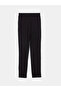 Lcwaikiki Classic Black Women's Sweatpants with Elastic Waist - 6