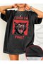I said I'm Fine Printed Washed Vintage Unisex Oversized T-Shirt