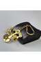 Special Production Brass Keychain Retro Vintage Design Stylish Durable Metal Gift Accessory - 2