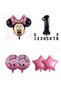 2 Years Old Minnie Mouse Birthday Party Number Balloon 1 2 3 4 5 6 7 8 9 Years Old Balloons Baby Birthday - 3