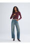 Esvab • Modern & Distinctive Baggy Fit Women's Jean Pants - 2