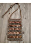 Hand Knitted Phone Bag with Sequin Detail - 2