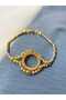 Half Gold Compatible Three Colors Dorica Bracelet - 6