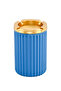 Set of 3 Gold Lid Odorless Ashtray - 6