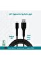 كيبل ليون اكس ميكرو USB قماشي بطول متر واحد - 3