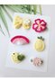 Newborn Baby Buckle Handmade Mixed 6-Piece Clip Hairless Baby Buckle Handmade Baby Gift Set - 2