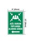 Emergency Collection Area Exit Direction Sign – Left Arrow Marked – Uv Printing – 20X30 cm Dekota Sign - 2