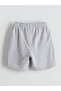 NEVAVM شورت أساسي للأولاد بحزام مطاطي عند الخصر - 2