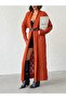 Women's Shawl Collar Maxi Size Patterned Knitwear Cardigan - 3