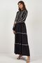 Floral Tippet Long Dress - 2