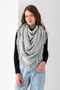 Glitter Tassel Triangle Shawl, Women's Shoulder Shawl, Soft and Fashionable Texture, Women's Triangle Shoulder Shawl. - 8