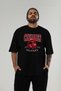 Cherry Cherries 2 Front Printed Black Oversize T-Shirt Men Women Cotton Crew Neck Tshirt - 4