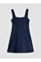 Trendlucky with a Difference Square Neck Mini Jean Dress - 5