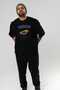 Papaya Front Printed Black Oversize T-Shirt Men Women Cotton Crew Neck T-Shirt - 5