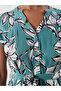 Nevavm V-Neck Floral Dress with a Difference - 3