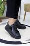 Tiggo Boy Extended Orthopedic Men's Shoes with Laces and Stitched Washable