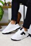 Tiggo Boy Extended Orthopedic Men's Shoes with Laces and Stitched Washable - 4
